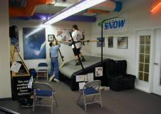 The simulator area